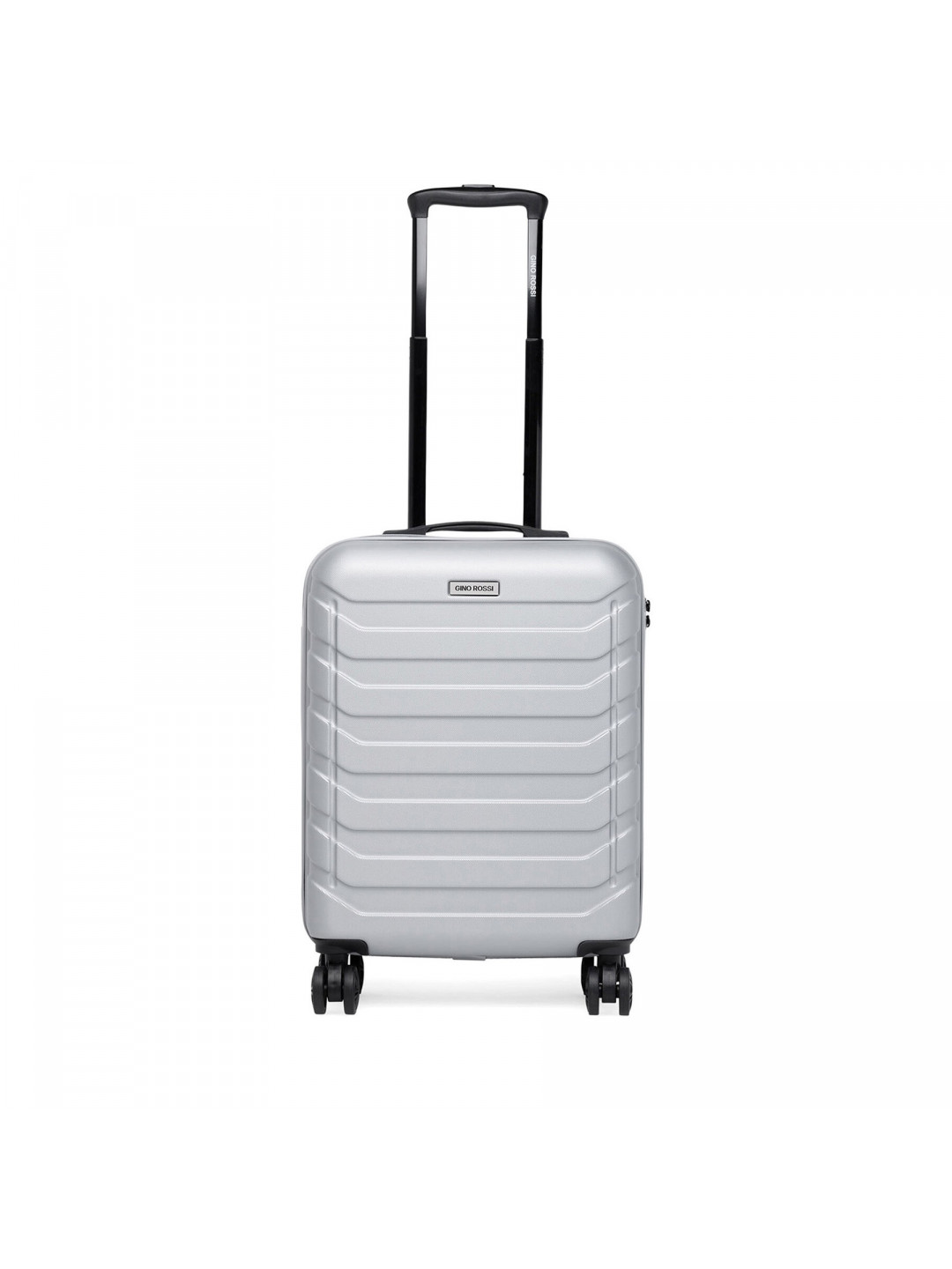 Kabinový kufr Gino Rossi GIN-S-003-05-SILVER Stříbrná